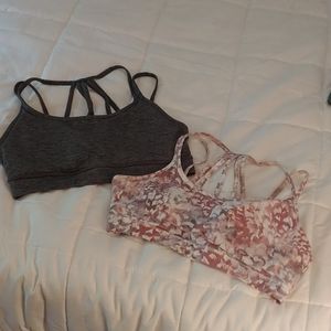 Two Large Gaiam Sports Bra